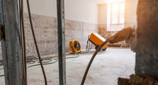 Basement Water Damage Repair in Westland
