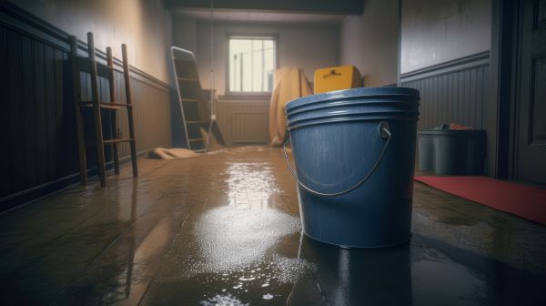 Flooded Basement Restoration in Westland