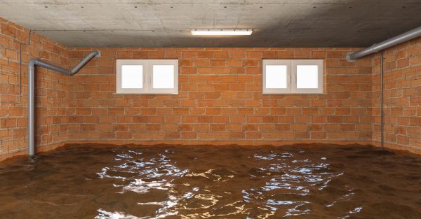 Basement Flood Repair in Westland